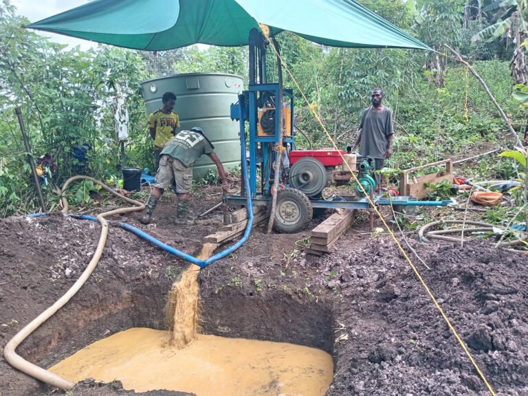 Seigu bore water project, delivered in just 2 days